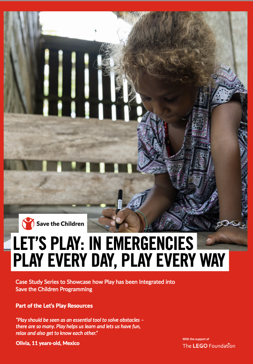 Let's Play: In Emergencies—Play Every Day, Play Every Way